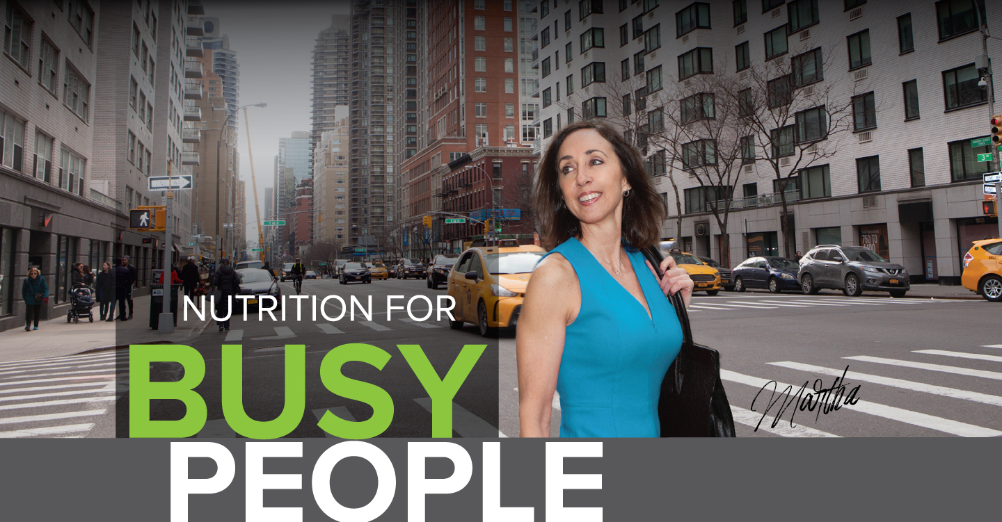 Martha Mckittrick, Nutrition for Busy People