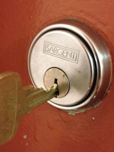 key in lock