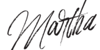 MARTHA SIGNATURE