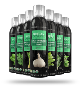 spray on herbs