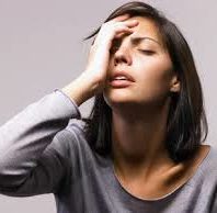 depressed woman
