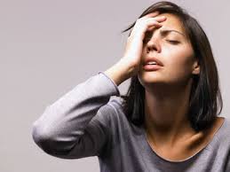 depressed woman