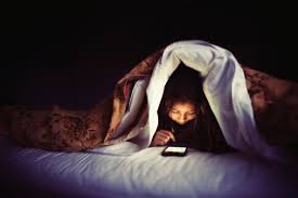 phone in bed