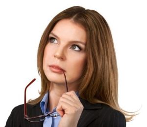 woman thinking
