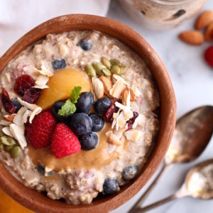 Nutrition in the kitchen overnight oats