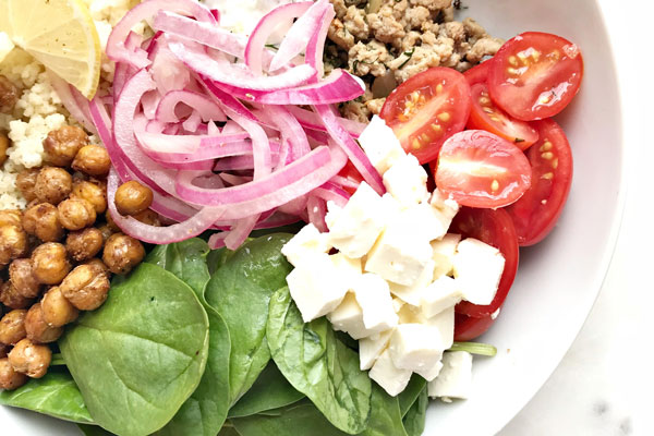 Diabetes Meal Plans from Martha McKittrick - Turkey Cous Cous Bowl