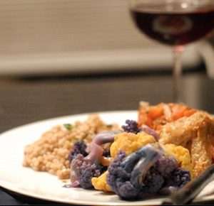Portable Chef, cauliflower, couscous