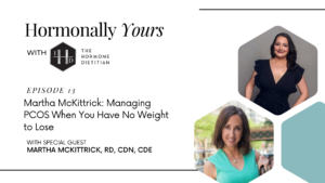 Managing Weight When You Have No Weight to Lose