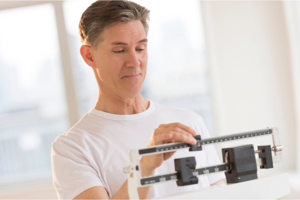 Tracking weight loss progress to improve prediabetes.